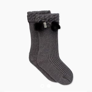 RAANA POM-POM RAINBOOT SOCK